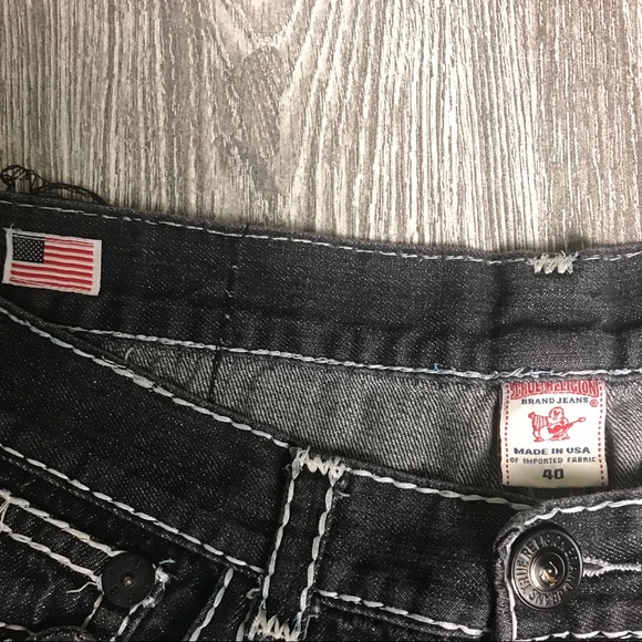 COPY - (NWOT) Men's 40w TRUE RELIGION JeanBlack/D… - Picture 3 of 8